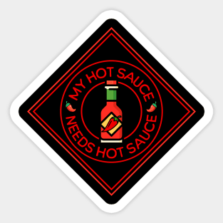 More Hot Sauce Sticker
